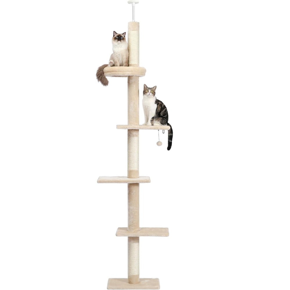 Cat Tree Condo Scratching Post Floor to Ceiling - The Grand Bazaar of Australia