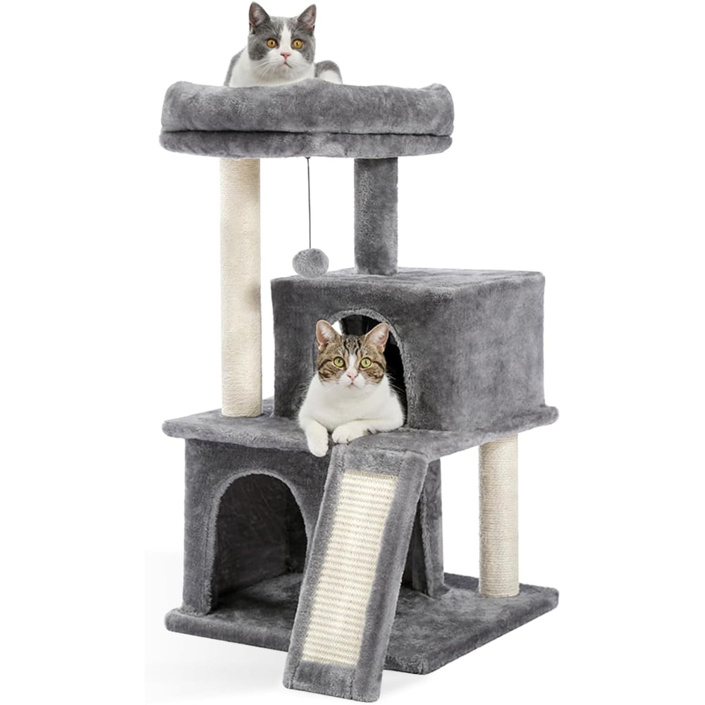 Cat Tree House Condo Cat’s Activity Center with Double Condo - The Grand Bazaar of Australia