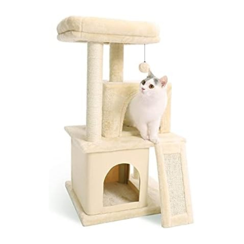 Cat Tree House Condo Cat’s Activity Center with Double Condo - The Grand Bazaar of Australia