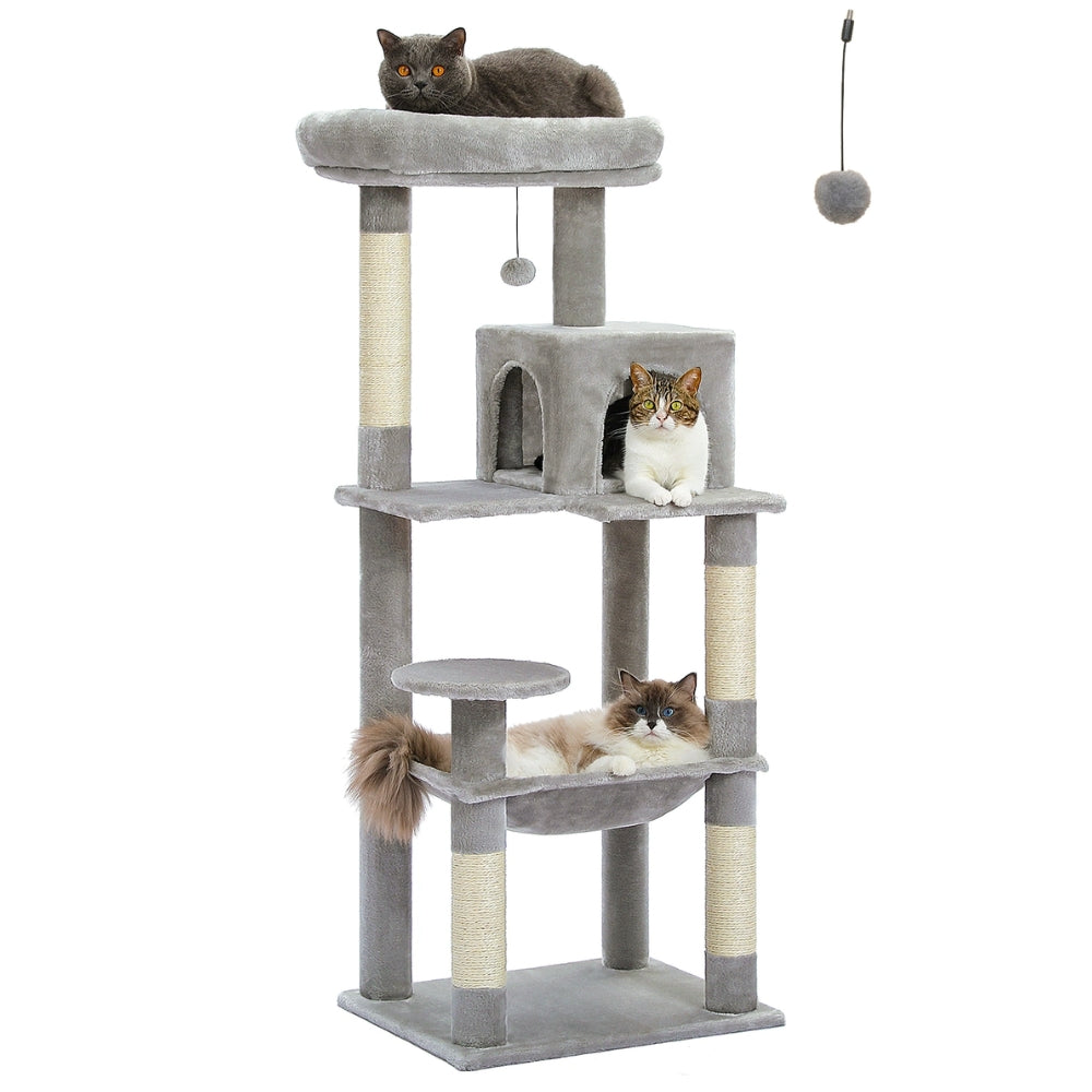 Cat Tree House Condo Cat’s Activity Center with Double Condo - The Grand Bazaar of Australia