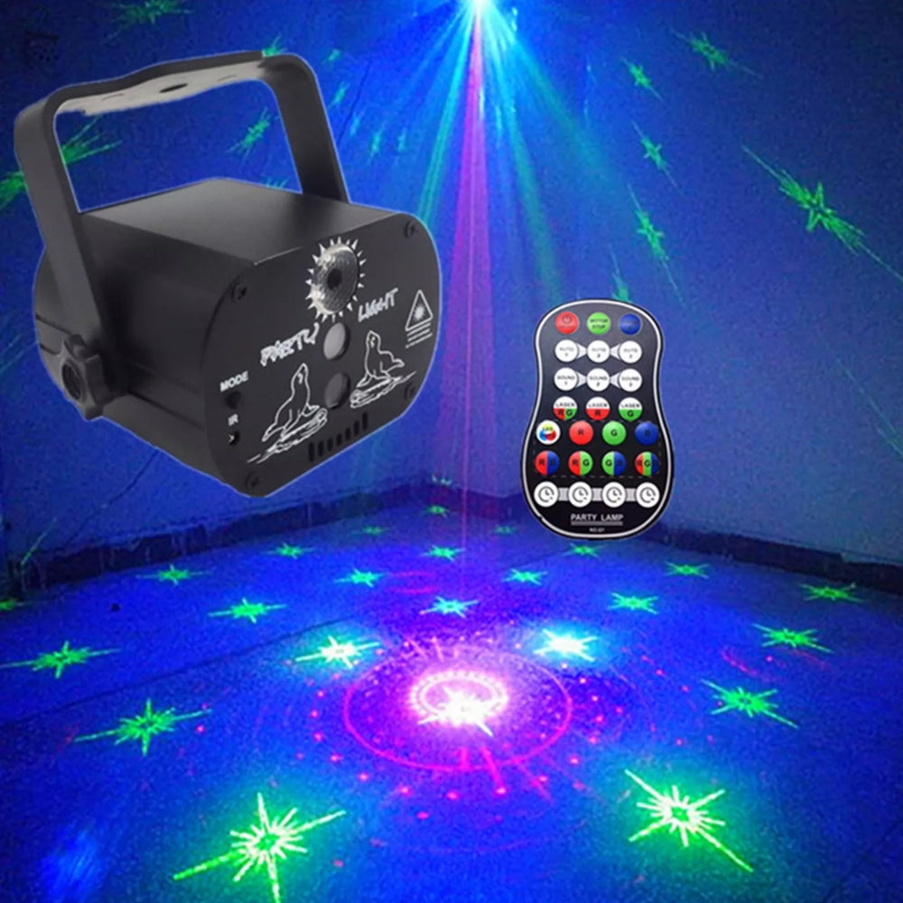 Disco Light Mini Laser Light RGB Stage Lights - The Grand Bazaar of Australia
