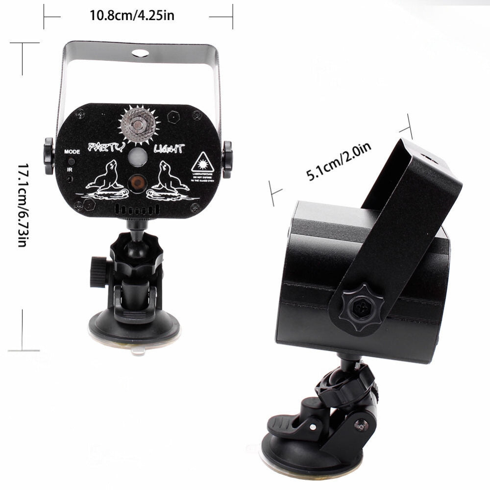 Disco Light Mini Laser Light RGB Stage Lights - The Grand Bazaar of Australia