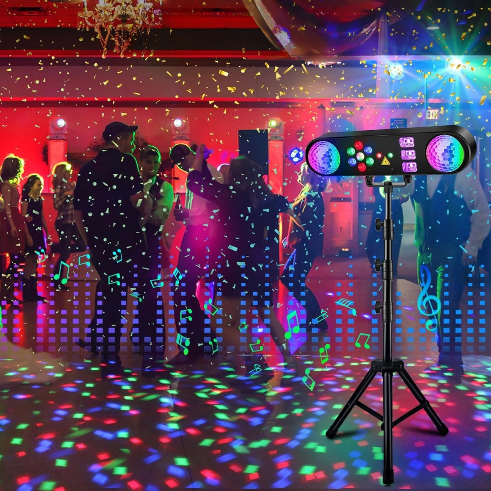 5-in-1 Bracket Effect Light Mobile Stage Lighting System - The Grand Bazaar of Australia