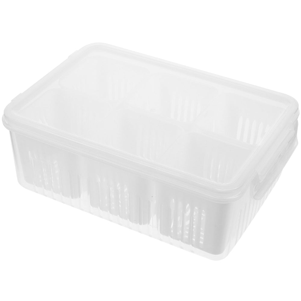 Refrigerator Storage Box 4 and 6 Grids Food Vegetable Fruit - The Grand Bazaar of Australia