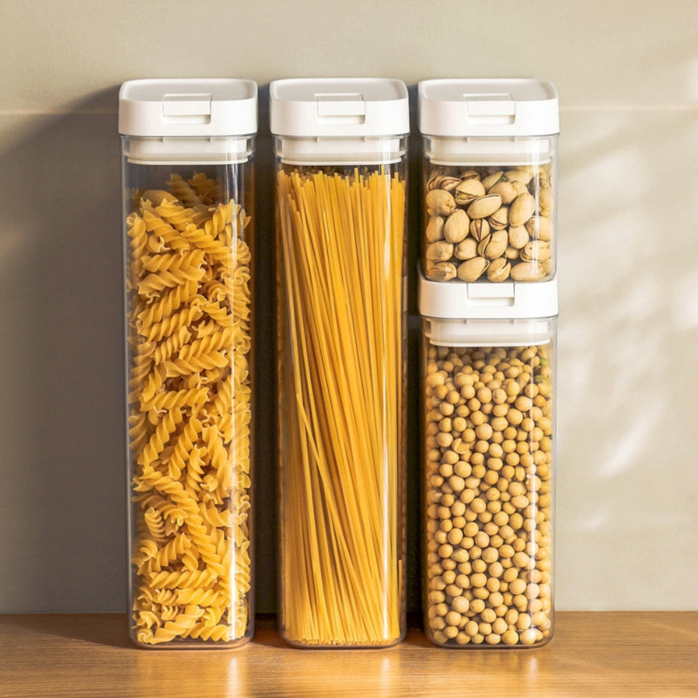 Pasta Storage Box Transparent Plastic Grain Seal Tank - The Grand Bazaar of Australia