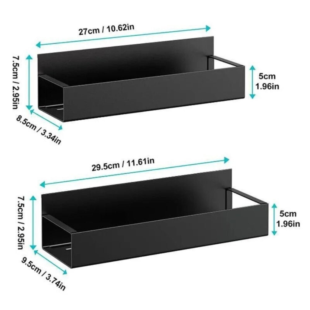 2pcs Magnetic Storage Shelf Household Kitchen Refrigerator - The Grand Bazaar of Australia