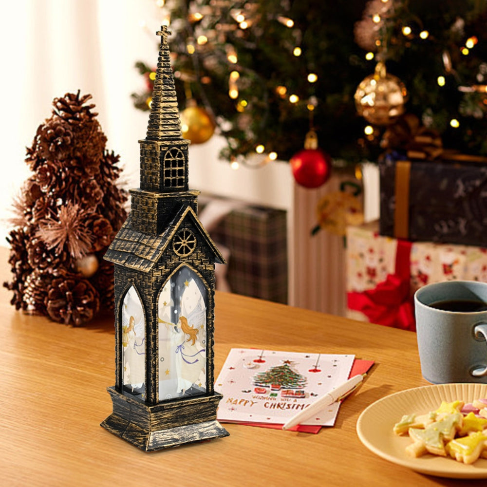 Christmas LED Night Light Lantern Lamp Table - The Grand Bazaar of Australia