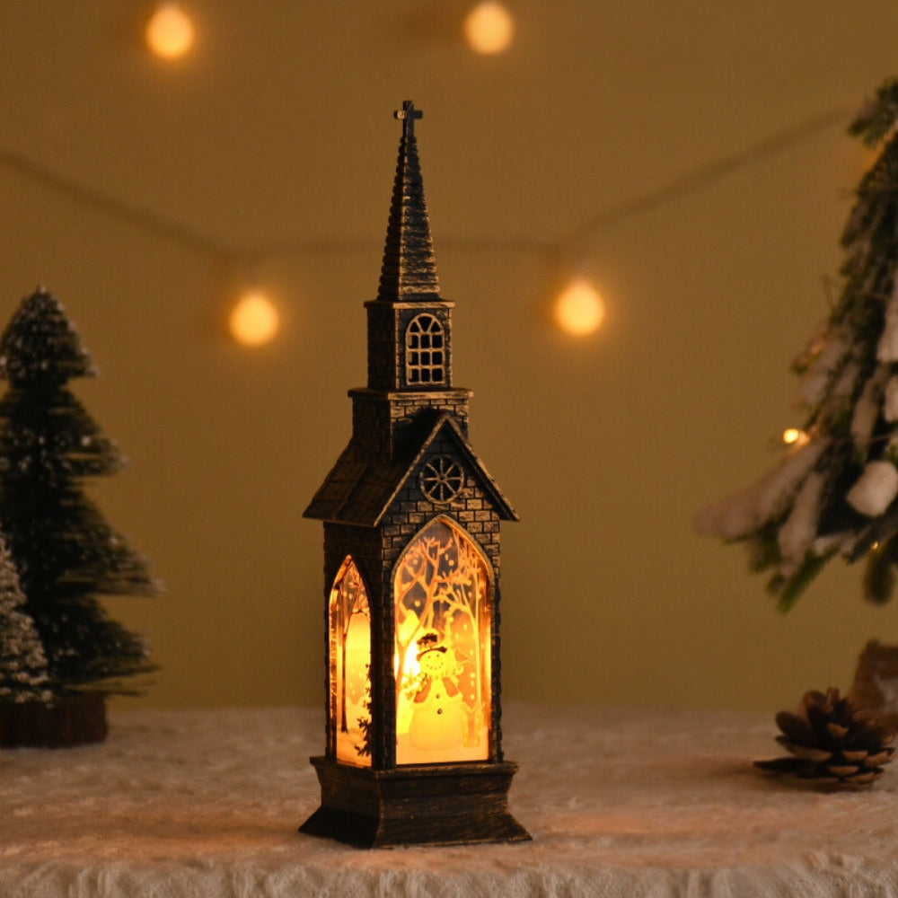 Christmas LED Night Light Lantern Lamp Table - The Grand Bazaar of Australia