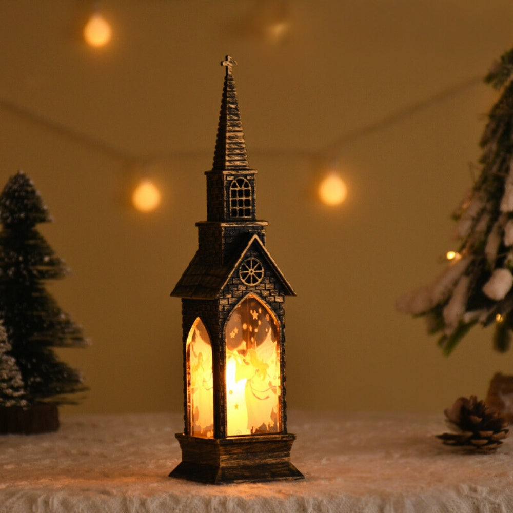 Christmas LED Night Light Lantern Lamp Table - The Grand Bazaar of Australia