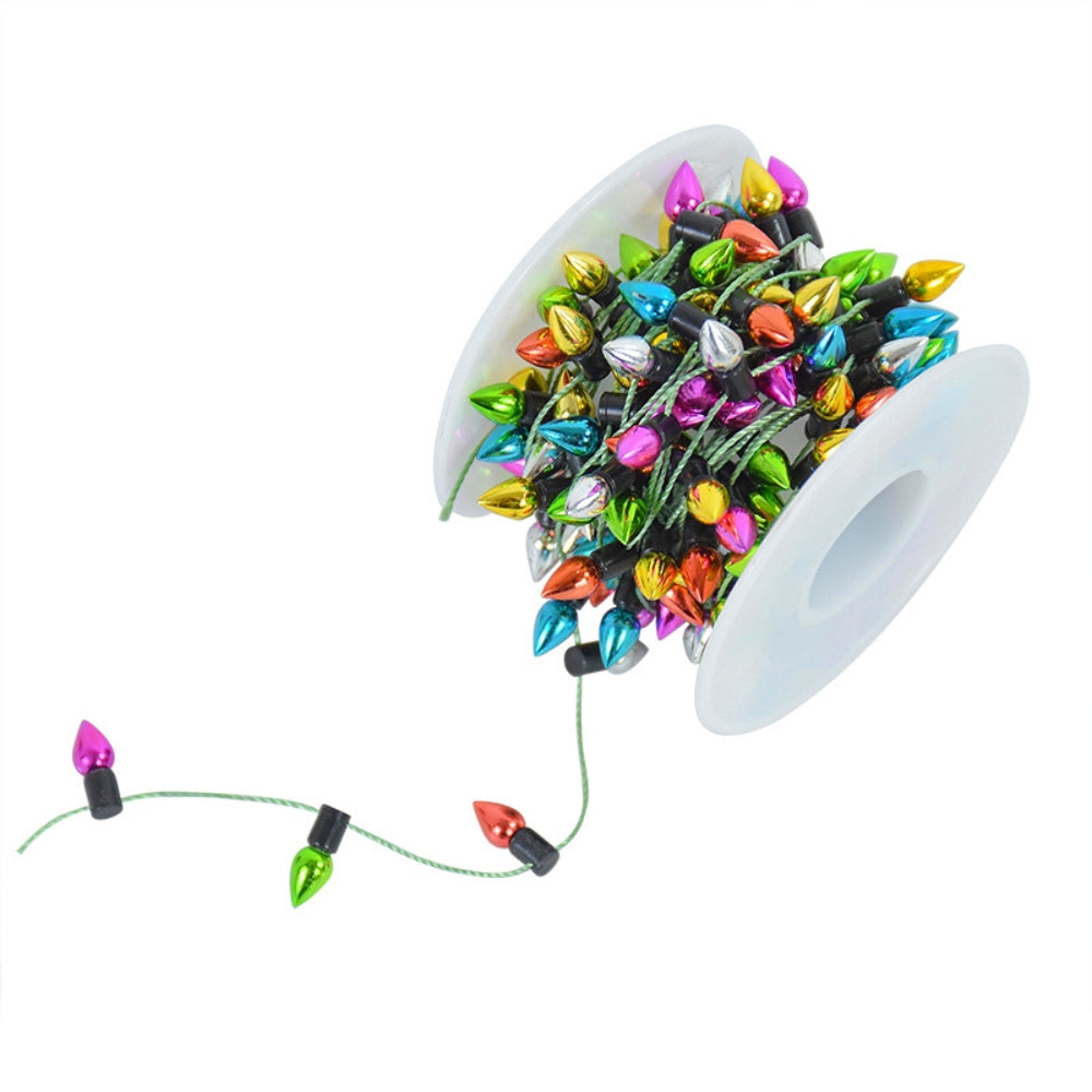 5M Colorful Bulbs String Garland Christmas Home Decorations Not LED - The Grand Bazaar of Australia