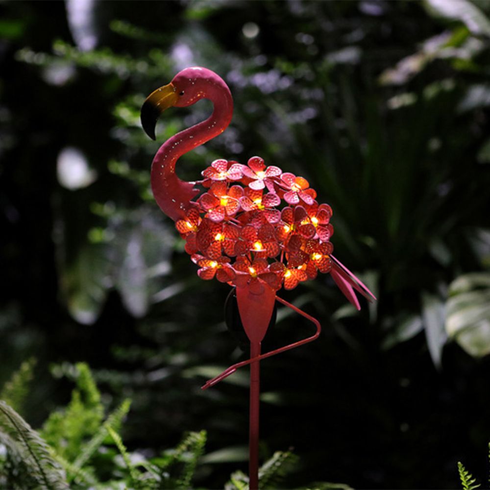Garden Solar Lights Outdoor Solar Powered Flamingo Stake Lights - The Grand Bazaar of Australia