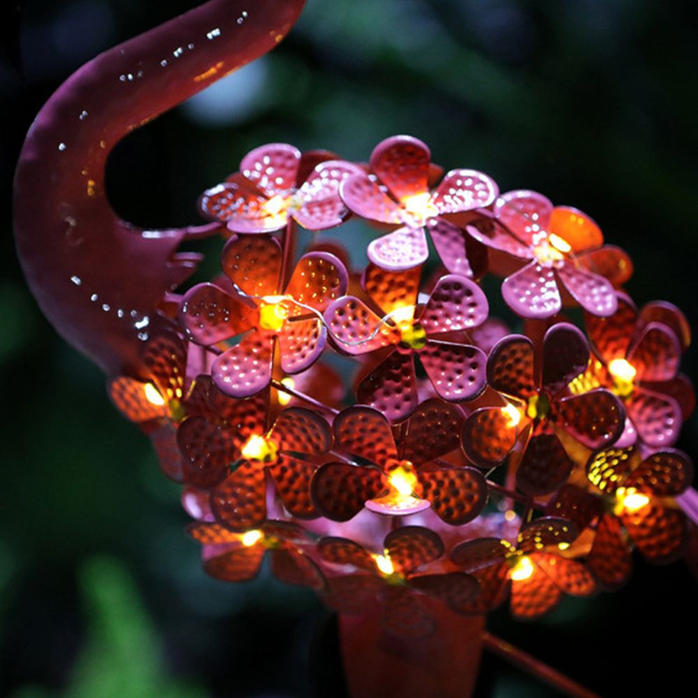 Garden Solar Lights Outdoor Solar Powered Flamingo Stake Lights - The Grand Bazaar of Australia