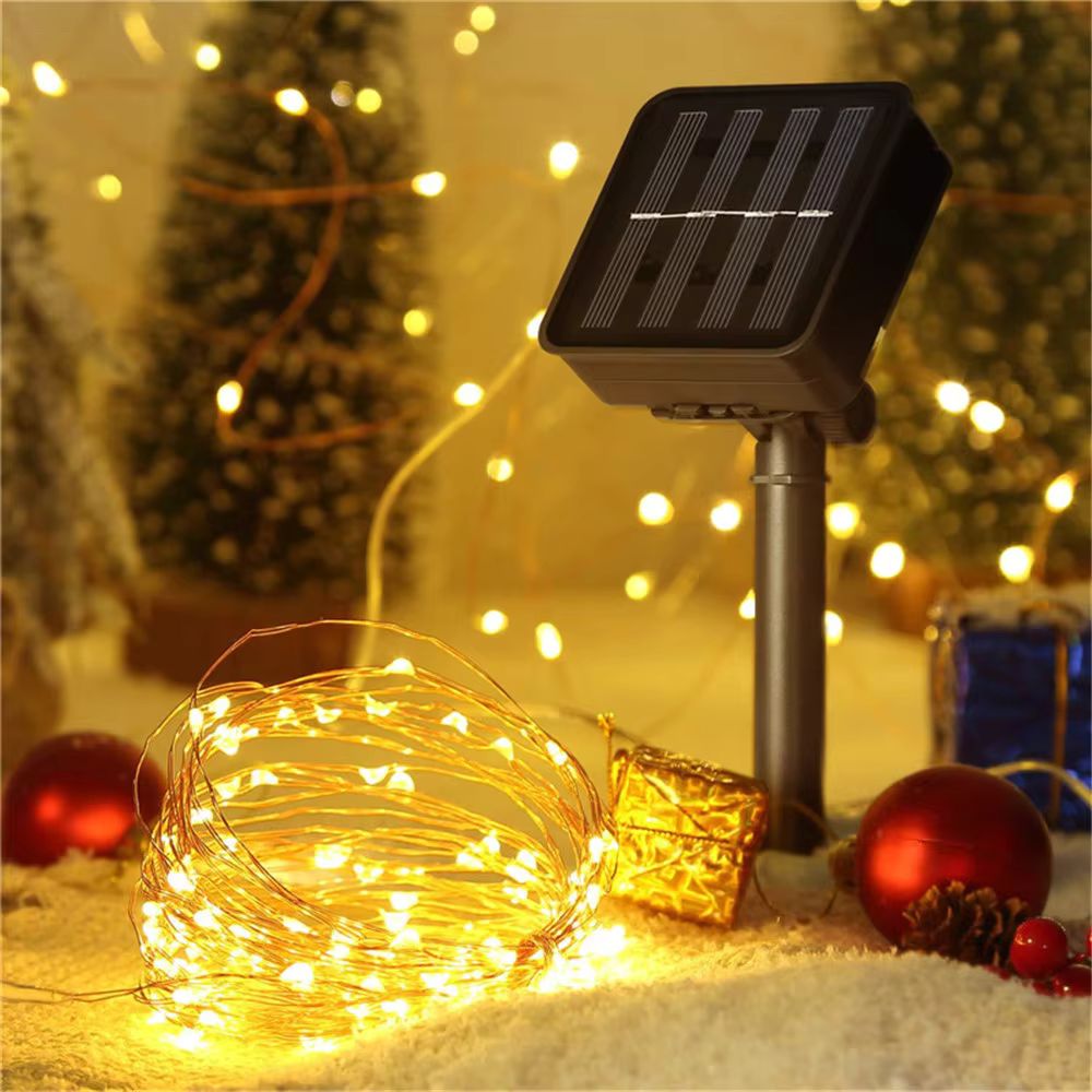 200 LED Solar Waterfall String Lights for Garden Christmas Decor - The Grand Bazaar of Australia
