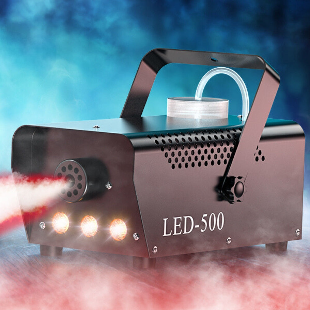500W Fogger Stage RGB LED Effect DJ Smoke Machine Disco Wedding Fogger Machine Stage lights - The Grand Bazaar of Australia