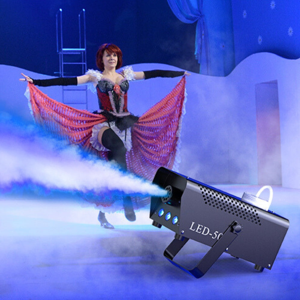 500W Fogger Stage RGB LED Effect DJ Smoke Machine Disco Wedding Fogger Machine Stage lights - The Grand Bazaar of Australia