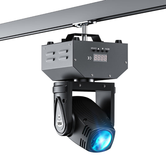 15W Mini LED Moving Head Light DMX512 RGBW Light Beads 4 In 1 Beam Stage Light - The Grand Bazaar of Australia