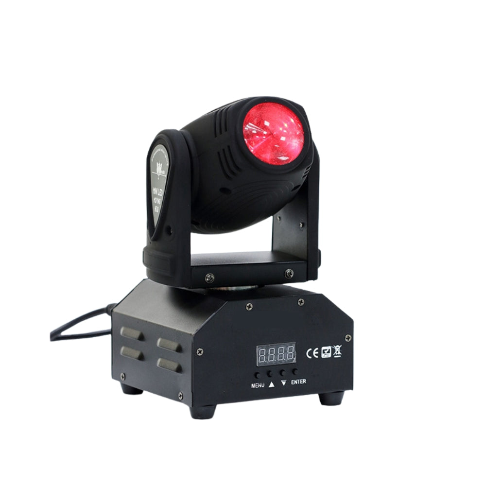 15W Mini LED Moving Head Light DMX512 RGBW Light Beads 4 In 1 Beam Stage Light - The Grand Bazaar of Australia