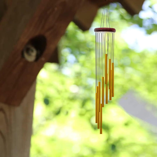 12 Tubes Aluminum Alloy Wind Chimes with Hook - The Grand Bazaar of Australia