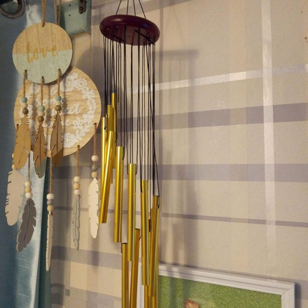 12 Tubes Aluminum Alloy Wind Chimes with Hook - The Grand Bazaar of Australia