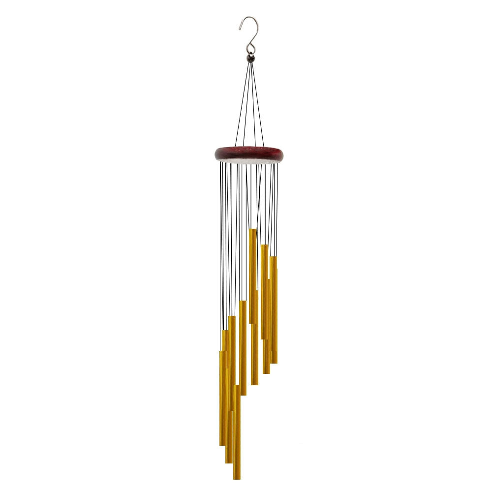 12 Tubes Aluminum Alloy Wind Chimes with Hook - The Grand Bazaar of Australia