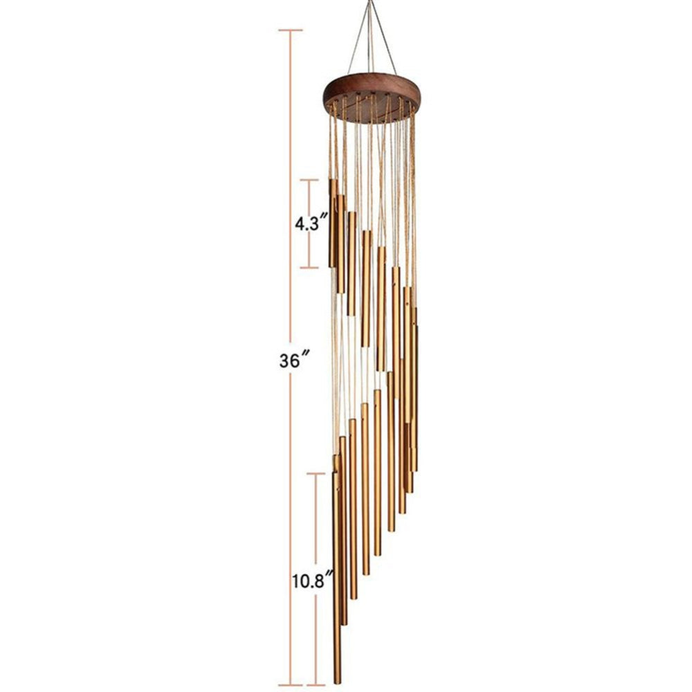 12 Tubes Aluminum Alloy Wind Chimes with Hook - The Grand Bazaar of Australia