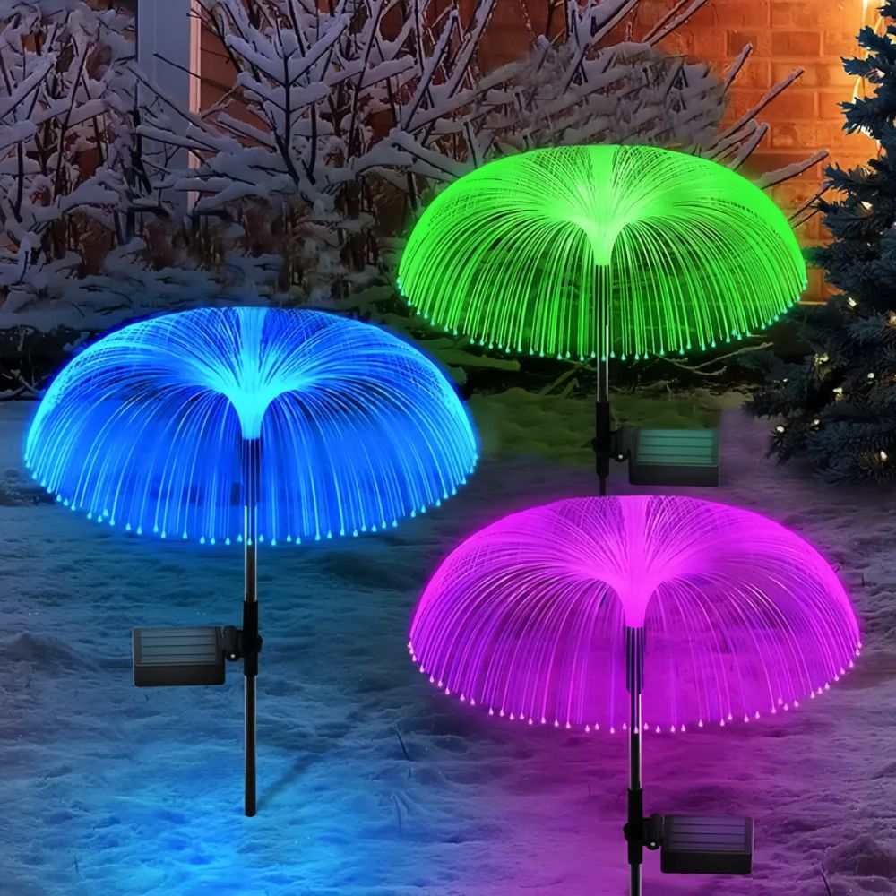 7 Color Solar Jellyfish Lights for Outdoor Walkways and Gardens - The Grand Bazaar of Australia