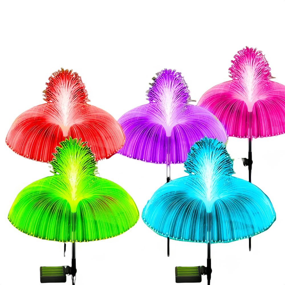 7 Color Solar Jellyfish Lights for Outdoor Walkways and Gardens - The Grand Bazaar of Australia