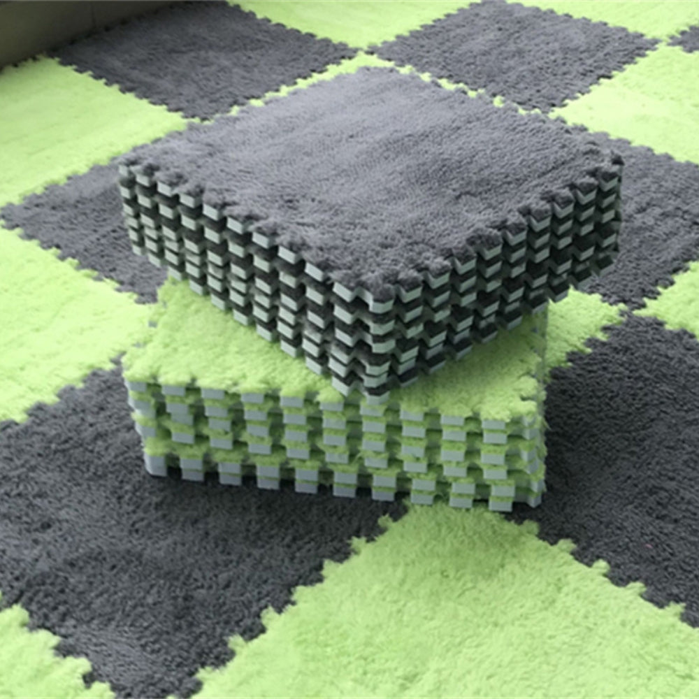 Soft Plush Children's Mat Baby Play Mat Baby Toys Eva Foam Puzzle Carpet - The Grand Bazaar of Australia