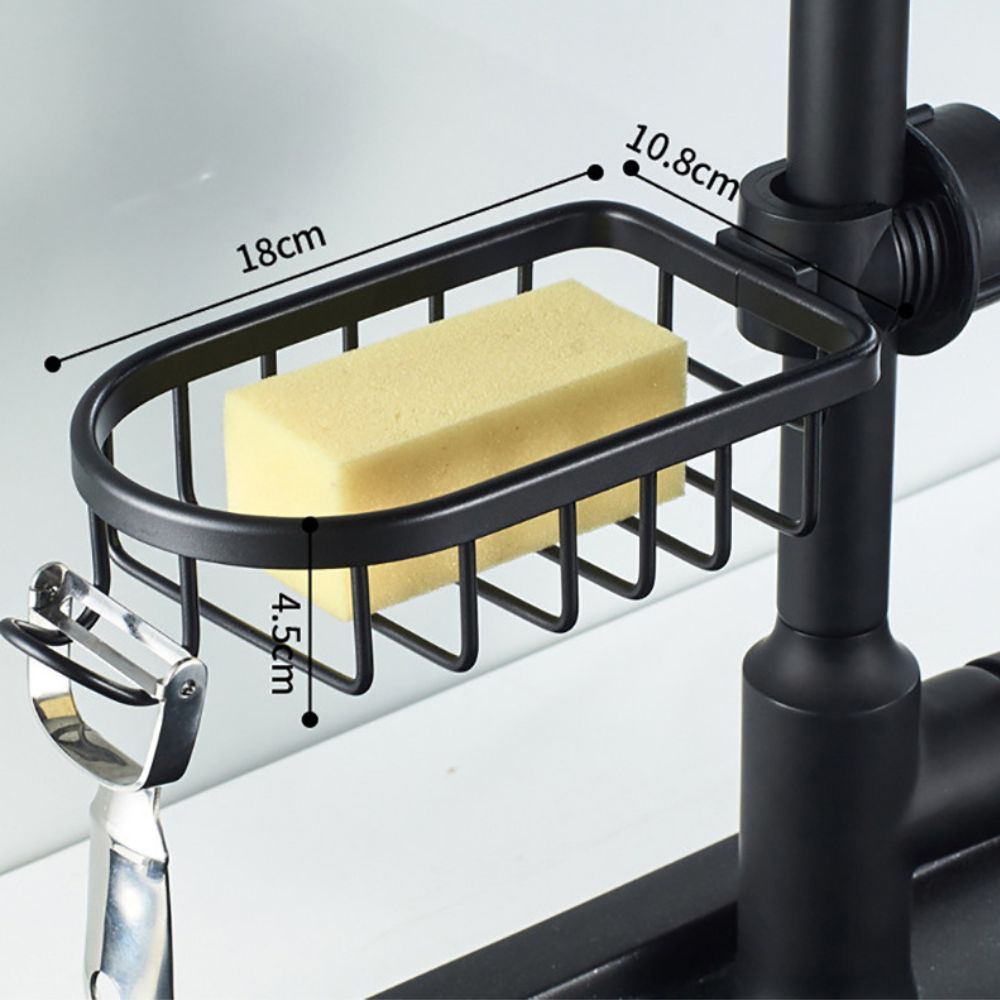 Adjustable Aluminum Shower Rack for Organized Bathroom Storage - The Grand Bazaar of Australia