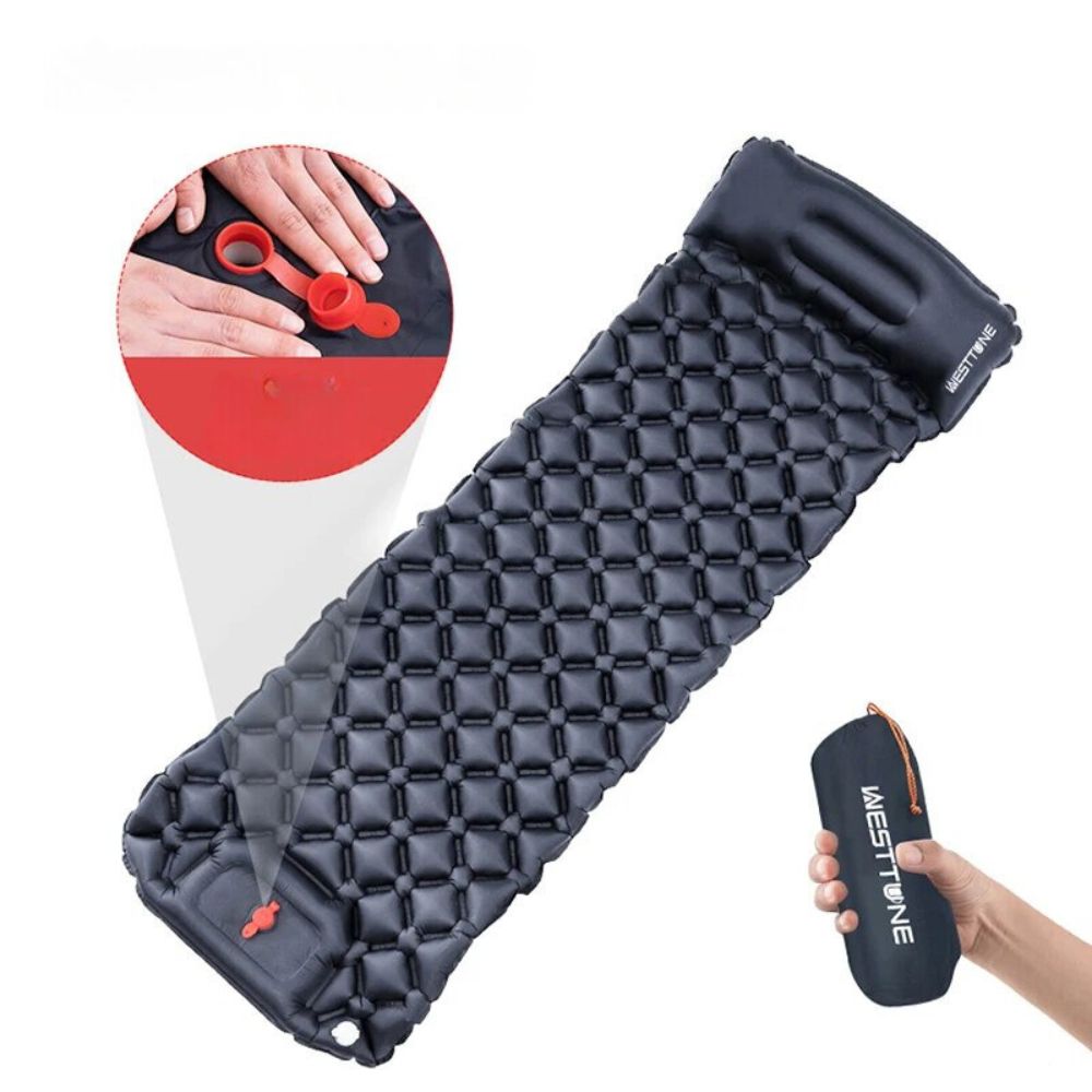 Ultralight Inflatable Camping Mattress with Built-in Pump - The Grand Bazaar of Australia