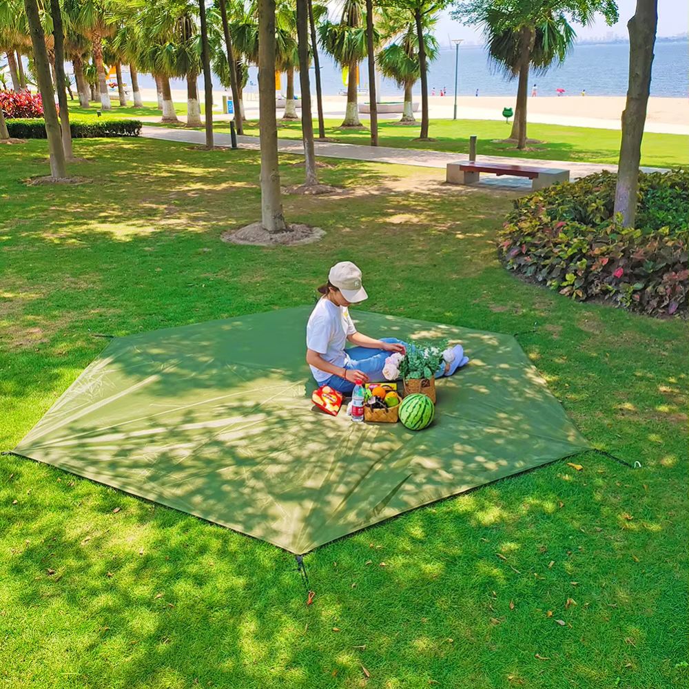 Extra Large Waterproof Hexagon Camping Mat - The Grand Bazaar of Australia