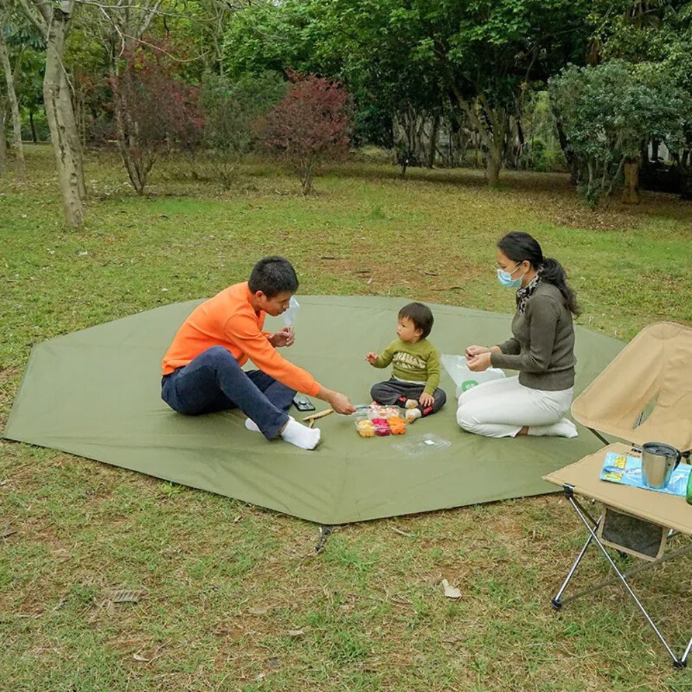 Extra Large Waterproof Hexagon Camping Mat - The Grand Bazaar of Australia