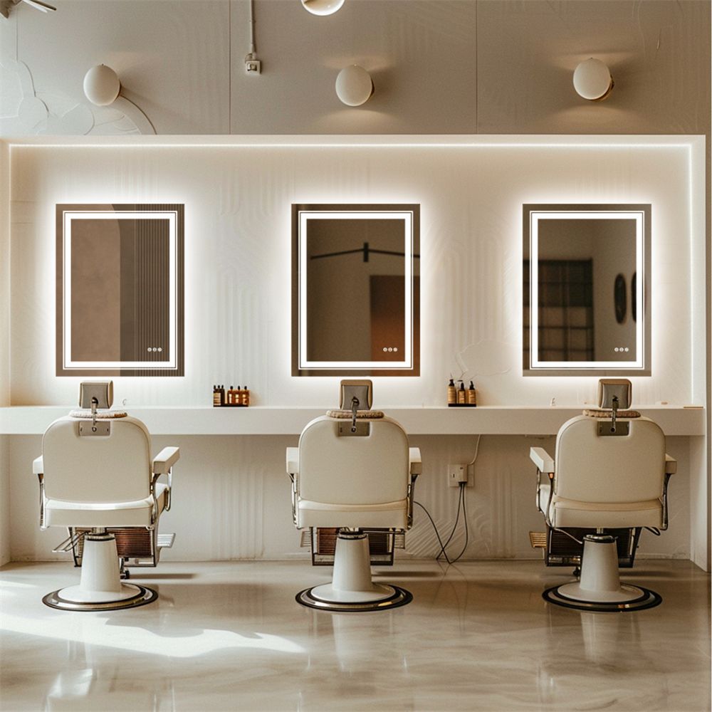 Dual-Light LED Makeup Mirror Crystal Clear & Flicker-Free - The Grand Bazaar of Australia