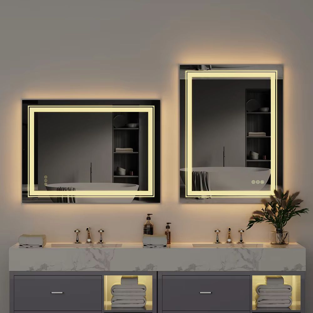 Dual-Light LED Makeup Mirror Crystal Clear & Flicker-Free - The Grand Bazaar of Australia