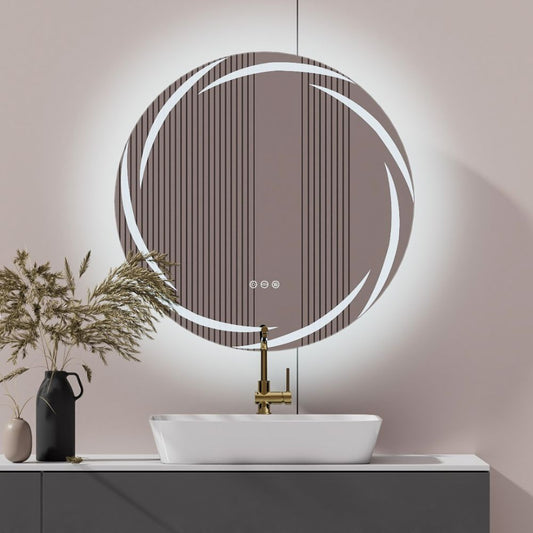 Backlit LED Bathroom Wall Mirror with Defogger - The Grand Bazaar of Australia