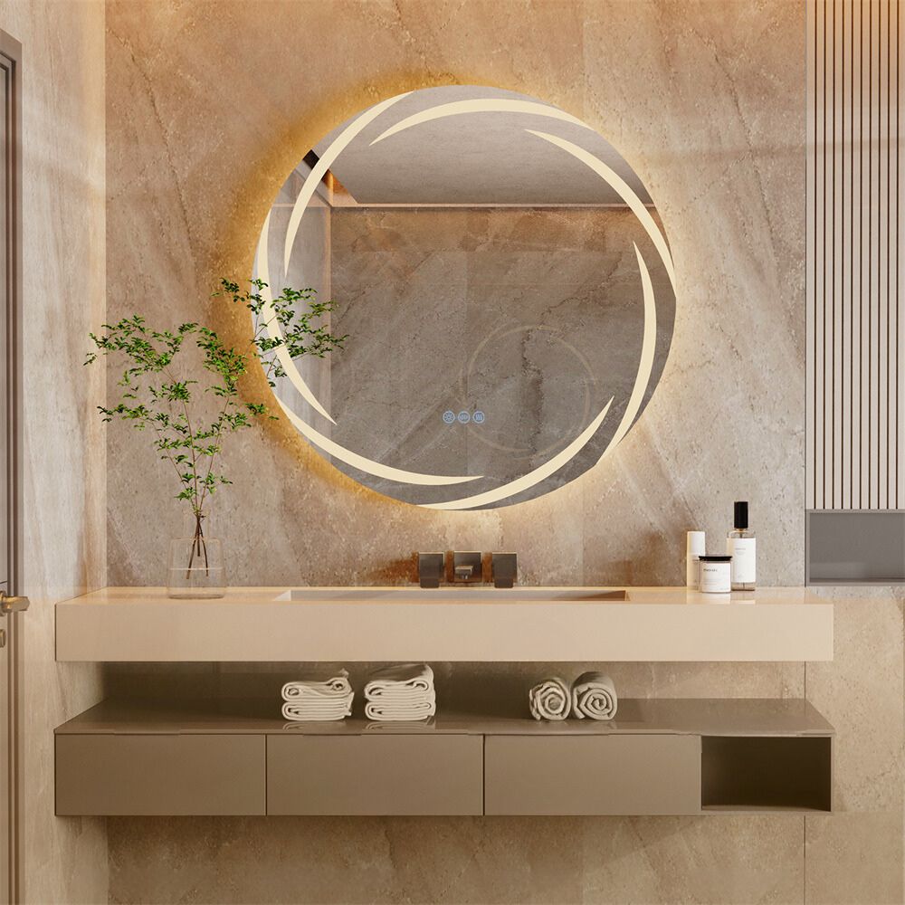 Backlit LED Bathroom Wall Mirror with Defogger - The Grand Bazaar of Australia