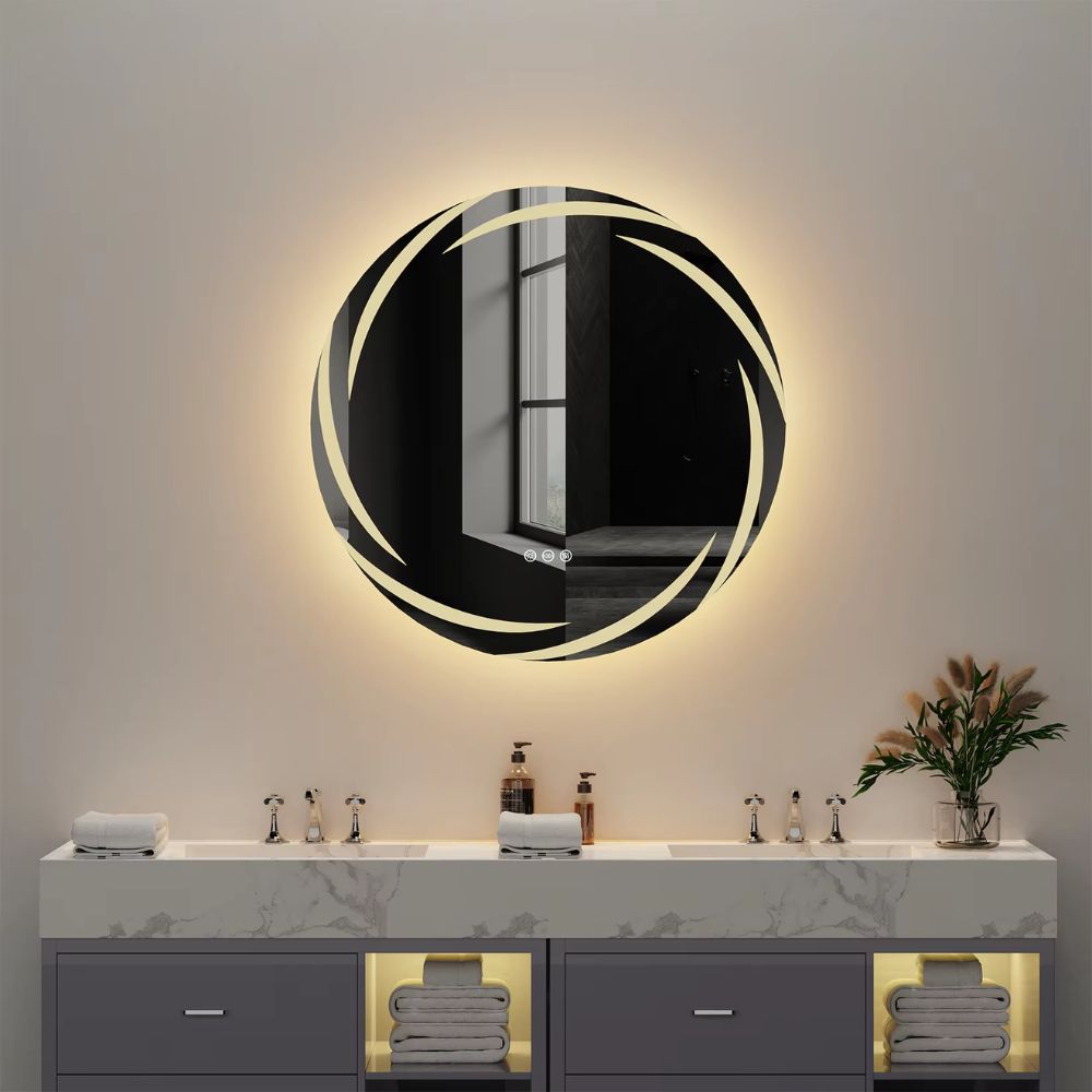 Backlit LED Bathroom Wall Mirror with Defogger - The Grand Bazaar of Australia