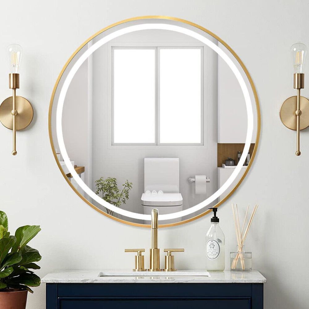 Stylish 32 LED Bathroom Mirror with Touch Sensor and Detachable Rope - The Grand Bazaar of Australia