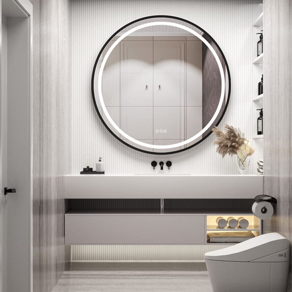 Stylish 32 LED Bathroom Mirror with Touch Sensor and Detachable Rope - The Grand Bazaar of Australia