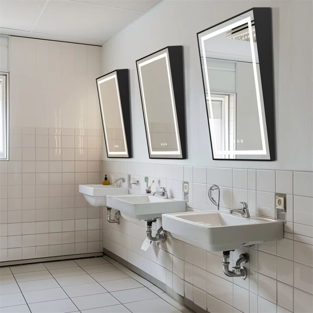 LED Wheelchair Accessible Bathroom Tilt Mirror - The Grand Bazaar of Australia