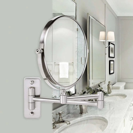 Double-Sided 5X/10X Magnifying Bathroom Mirror - The Grand Bazaar of Australia