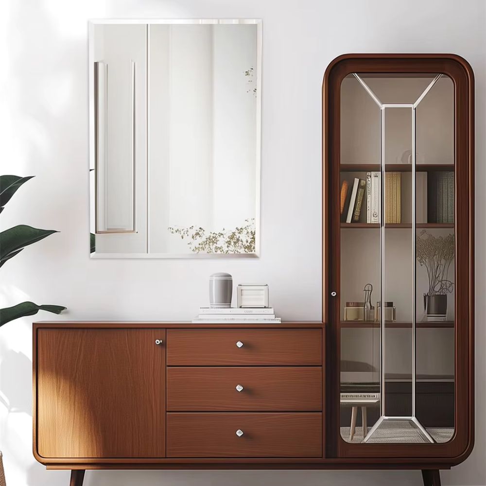 Rectangular Bathroom Mirror Shatter-proof Minimalist Design - The Grand Bazaar of Australia