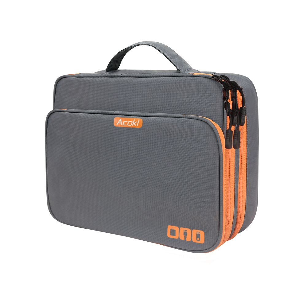 Large Capacity Electronic Accessories Organizer with iPad Pocket - The Grand Bazaar of Australia