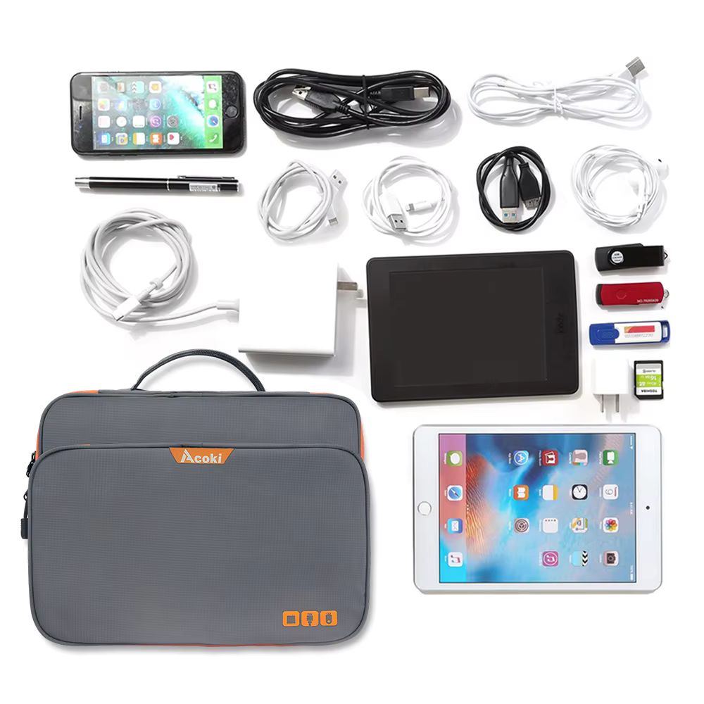 Large Capacity Electronic Accessories Organizer with iPad Pocket - The Grand Bazaar of Australia