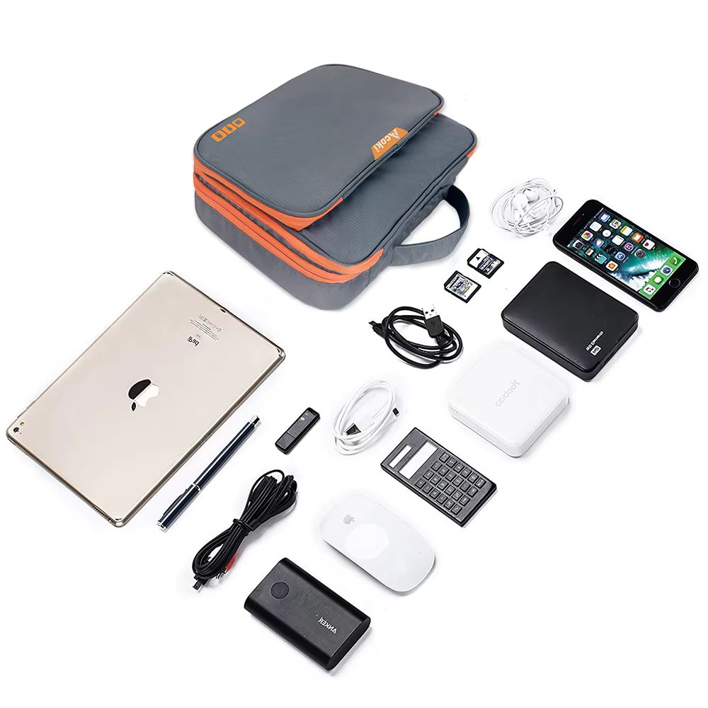 Large Capacity Electronic Accessories Organizer with iPad Pocket - The Grand Bazaar of Australia