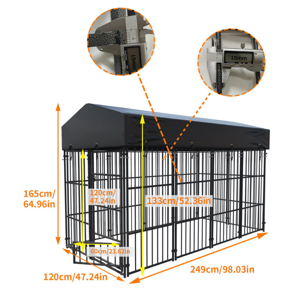 Large Heavy-Duty Dog Kennel Playpen - The Grand Bazaar of Australia