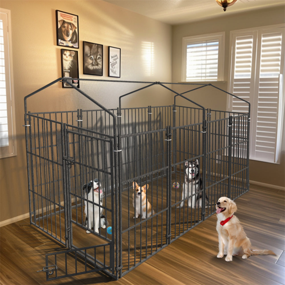 Large Heavy-Duty Dog Kennel Playpen - The Grand Bazaar of Australia