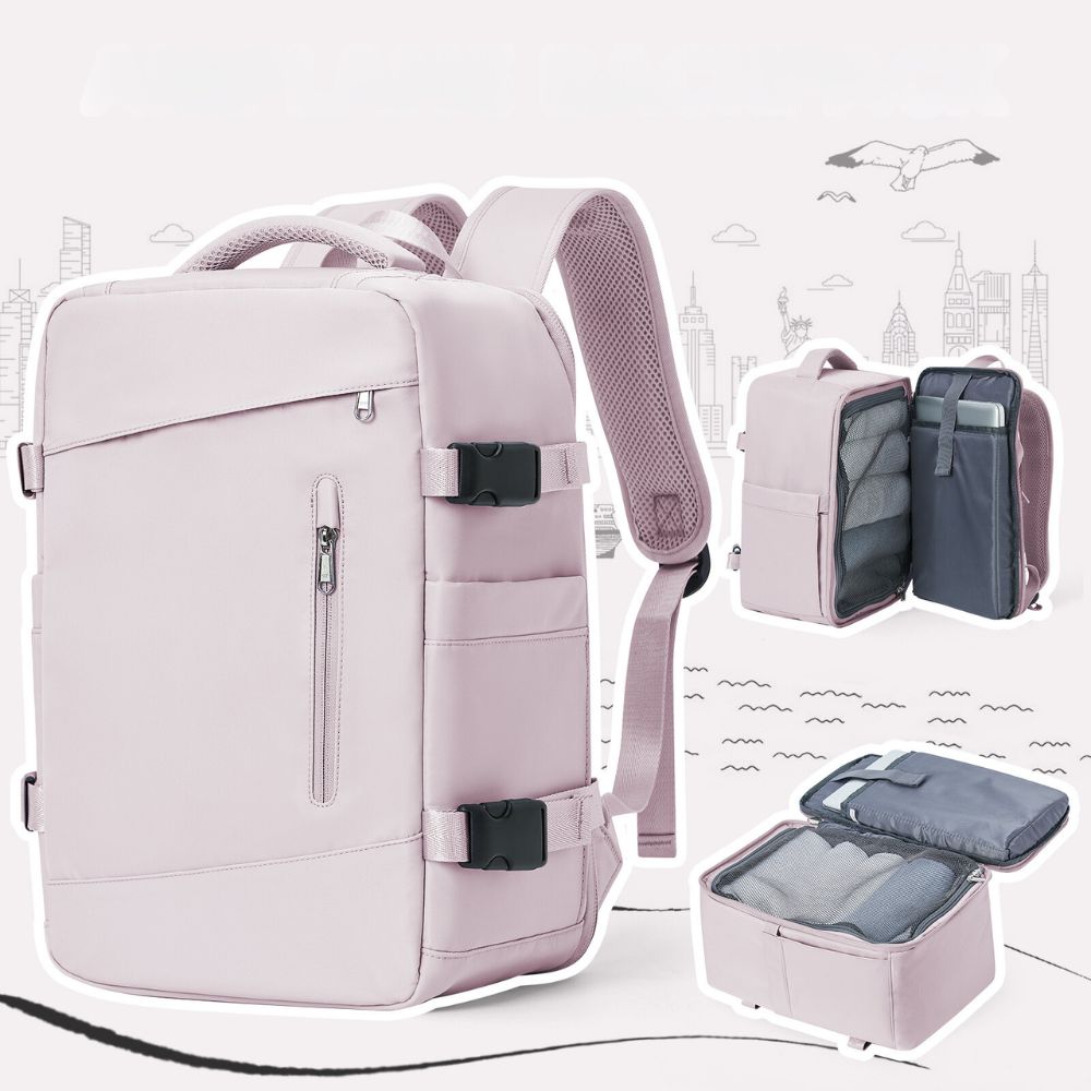 Women Men Backpack Suitcase for Effortless Air Travel - The Grand Bazaar of Australia