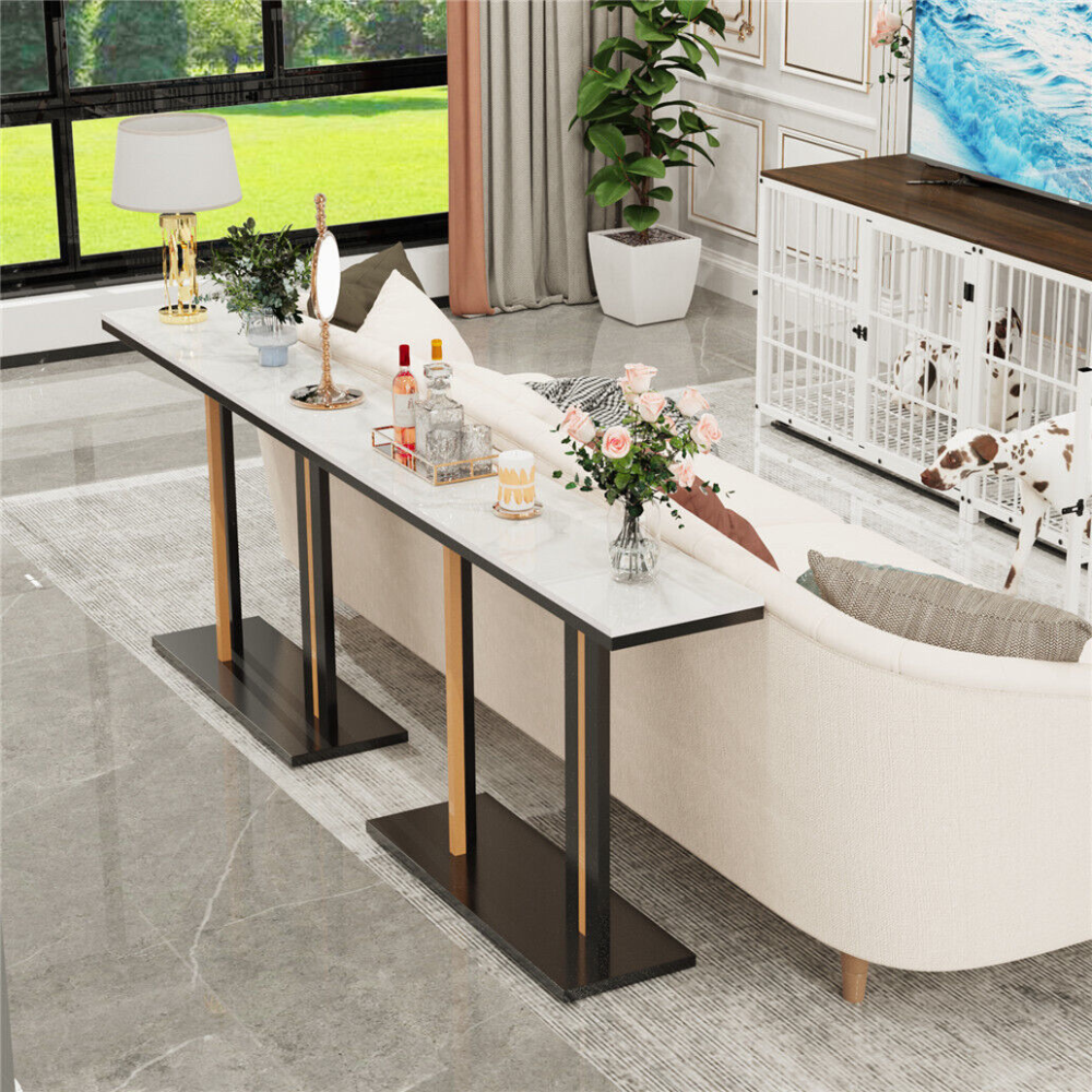 Stylish Marble Console Table for Living Room - The Grand Bazaar of Australia
