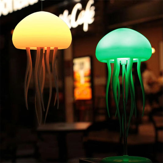 Dancing Jellyfish Night Light Vibrant RGB Gradient with Voice Control and Type-C Charging - The Grand Bazaar of Australia